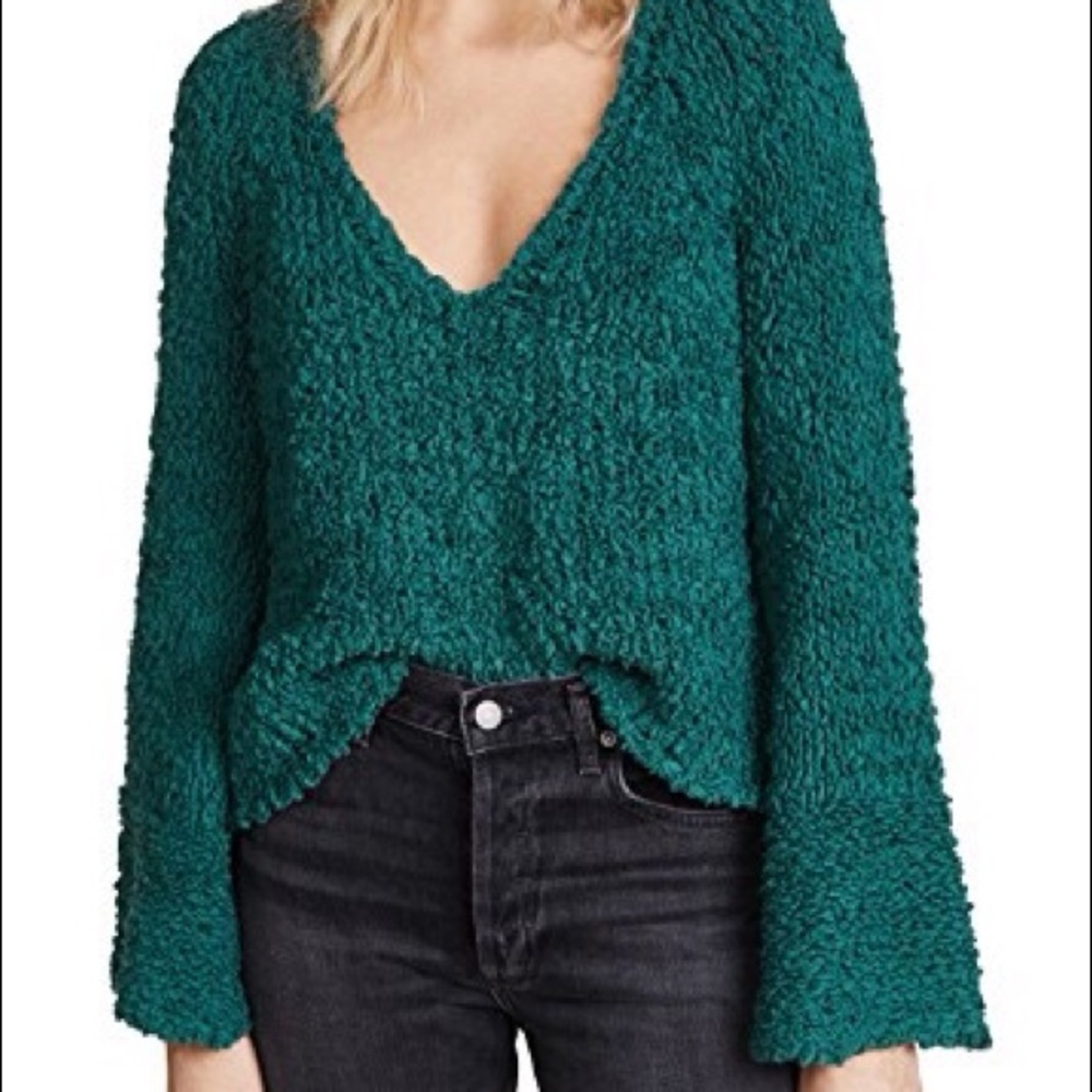 Free People sand dune knit pullover Size XS